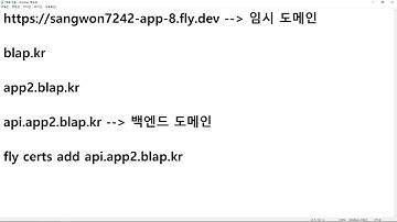 25 10 24, 인프라 기초, fly.io를 이용한 서버 배포, 47강, 백, api.app1.oa.gg 도메인 연결