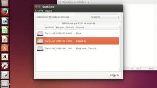 Copias de seguridad con Gdiskdump Ubuntu 14.04