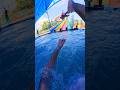 let's Go Superman parkour waterslide pov #viral #parkourlife #entertainment #popular
