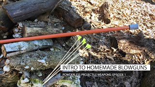 Intro to Homemade Blowguns