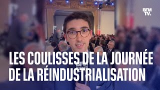 Dans les coulisses de la journée spéciale de la réindustrialisation de la France