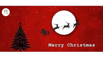 Snowfall animation using HTML CSS & JavaScript | HTML CSS Christmas Animation