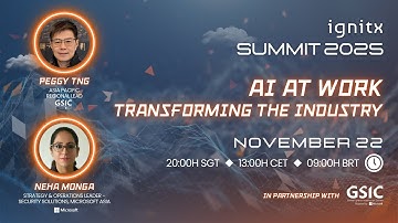 IGNITX Summit 2025 - AI in Action: Transforming the Sports Industry