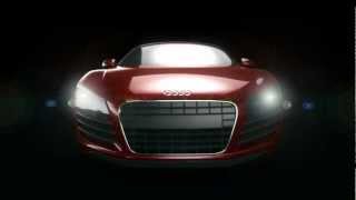 Quick Audi R8 Animation GPU Rendering GTX 690