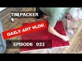 Starting a New Painting - Daily Art Vlog - Episode 022