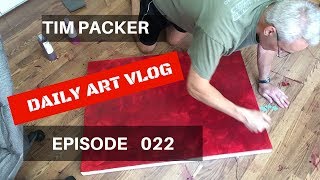 starting a new painting - daily art vlog - episode 022