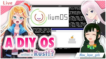 A DIY OS written in Rust?! Tell us about liumOS! #low_layer_girls