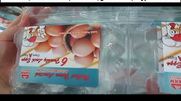 buy automatic plastic egg container self-adhesive labeling machine review