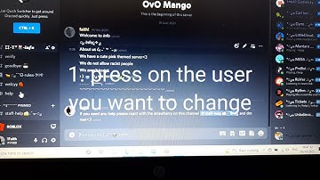 *PC* How to change someone