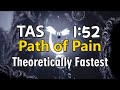 [TAS] Hollow Knight: Path of Pain in 1:52 (NMG &amp; Theoretically Fastest)