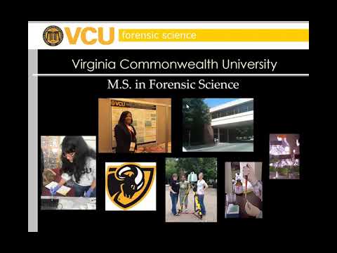 MS in Forensic Science at VCU Open House