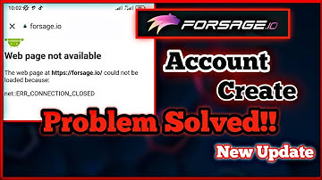 FORSAGE Account create problem solved! নতুন নিয়মে Registration করুন | New Update 2023