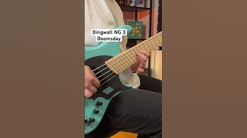 Dingwall NG 3 Sound test #bass #architects #bassplayer #dingwall #metal #bassist #basscover