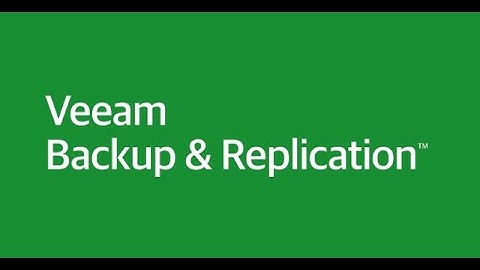 VEEAM BACKUP AND REPLICATION  YEDEK PROGRAMI
