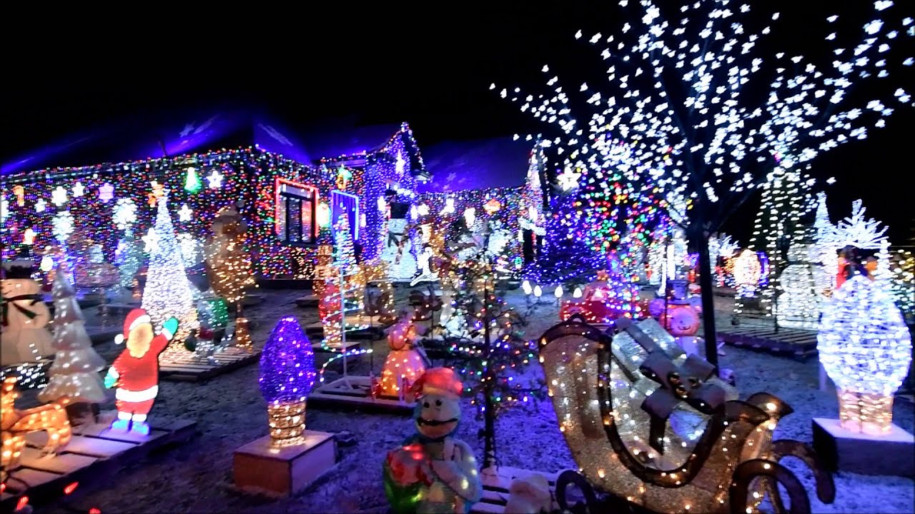 Christmas Lights 2020 220 Songbird Lane, Ilderton, Ontario YouTube
