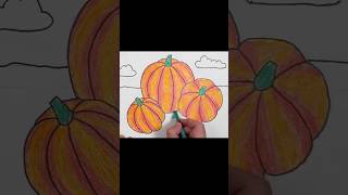 How to draw Pumpkins