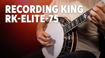 Recording King RK-ELITE-75 Elite Flying Eagle Banjo Demo