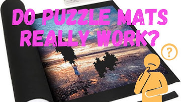 Does this Puzzle Mat really work? Amazon Find & review on jigsaw puzzle storage.