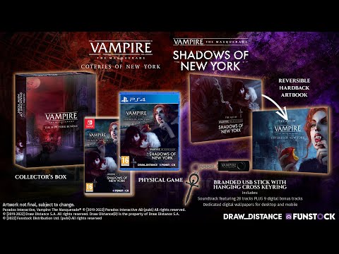 Vampire the Masquerade Coteries and Shadows of New York - PlayStation 4, PlayStation 4