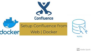 Setup Confluence with MYSQL from Docker