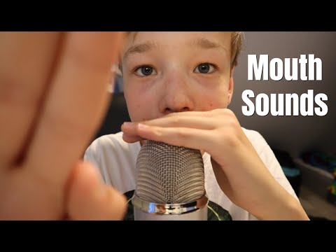ASMR Mouth Sounds & Hand Movements