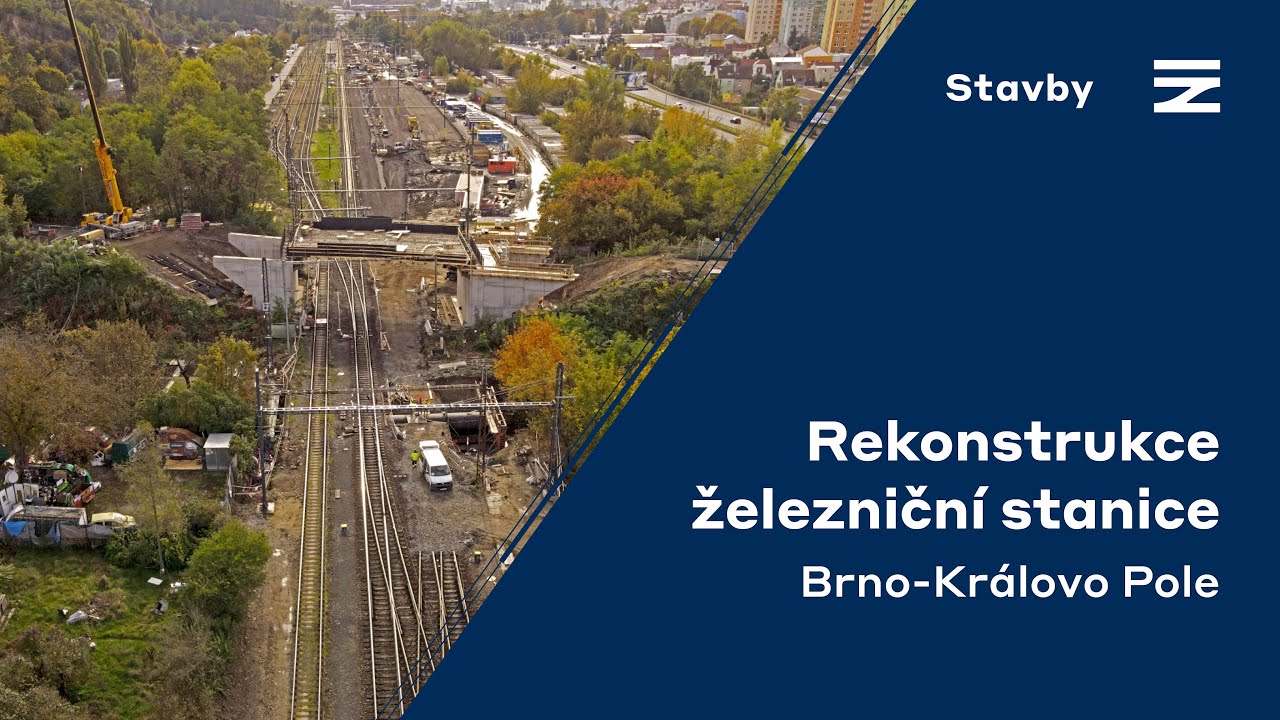 Rekonstrukce stanice | 📍 Brno-Královo pole
