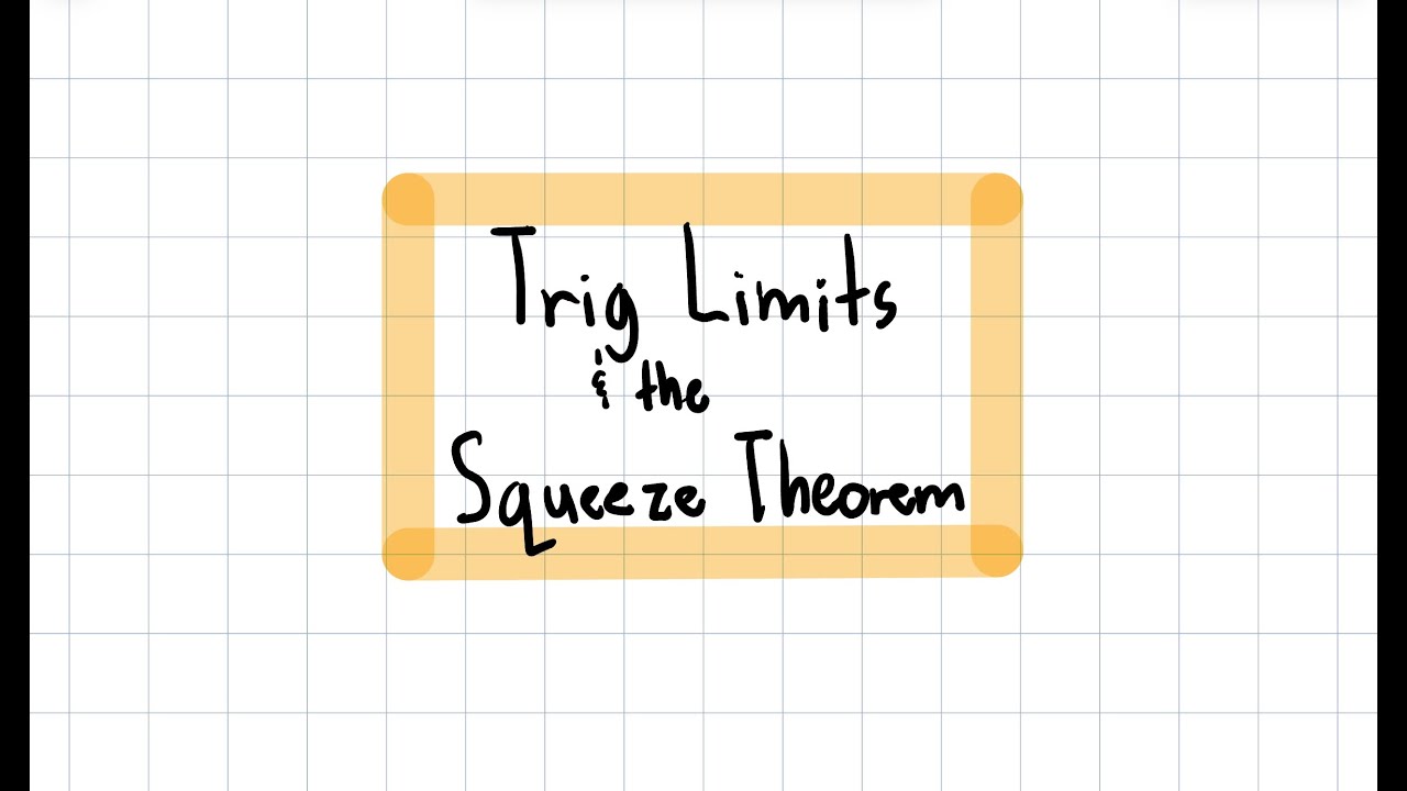 The Squeeze Theorem and Trig Limits