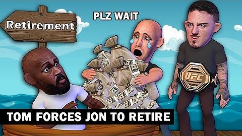 Jon Jones RETIRES & Ducks Tom Aspinall