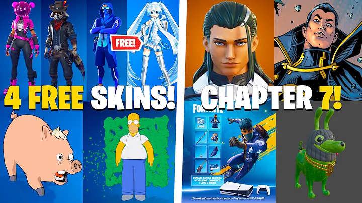 How to get 4 FREE Fortnite SKINS! (Winterfest, Chapter 7 LEAKS, Story is BACK!)