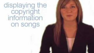 Information Displaying Copyright Information Update