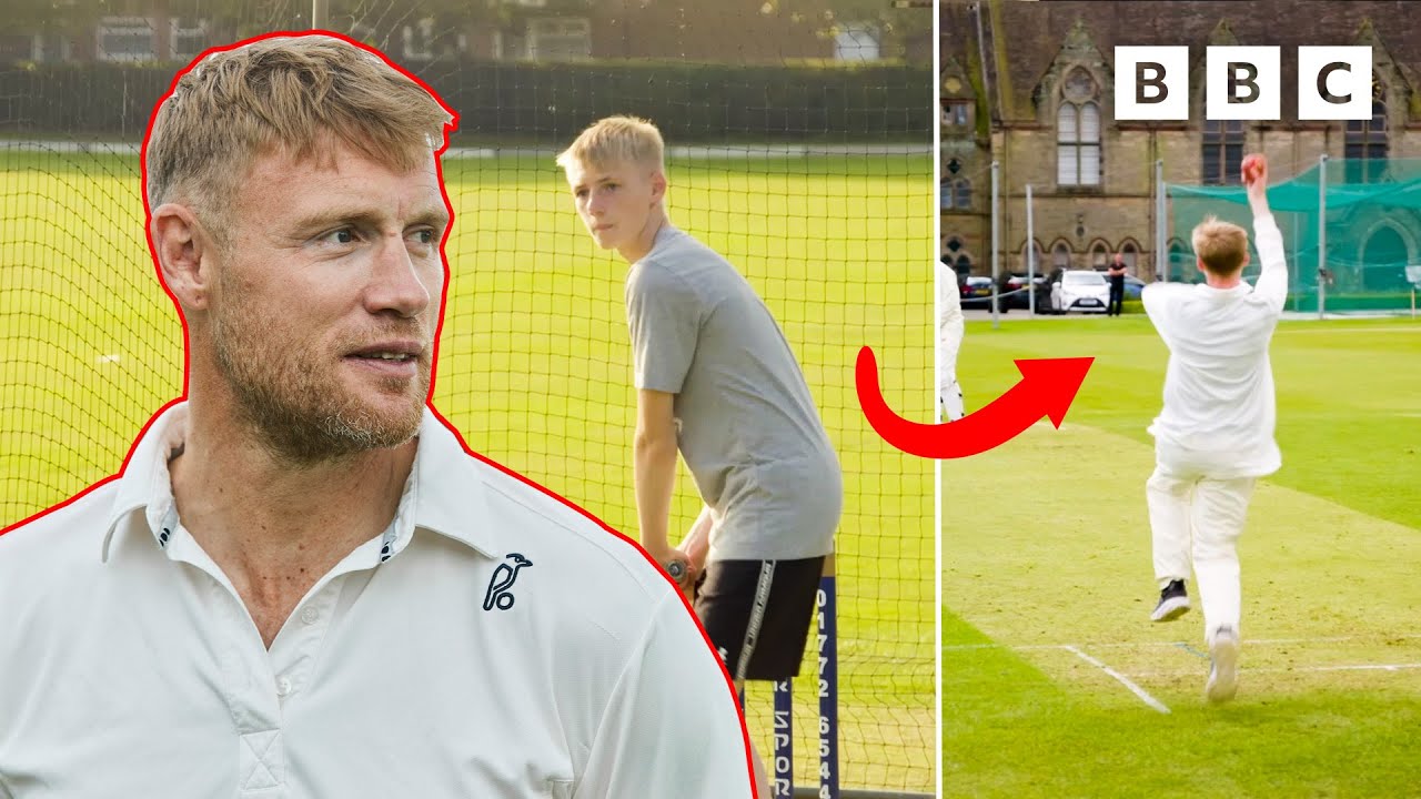 Freddie Flintoff inspires this teen's INSANE transformation ️🏏