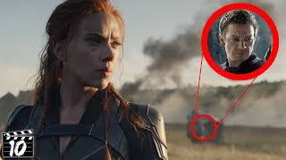 Top 10 Black Widow Trailer Small Details You Missed