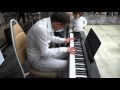 Incredible blues and rock n roll piano solo