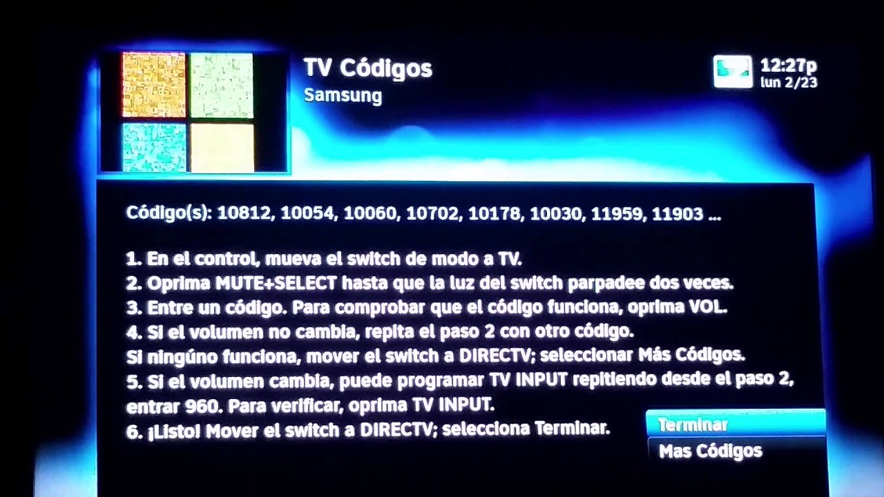 Como Programar El Control De DIRECTV YouTube Como programar el control de directv youtube