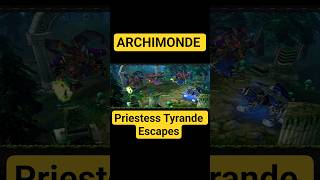 Tyrande escapes Archimonde 🌳✨️#warcraft3 #worldofwarcraft #blizzard #gaming #kanomedia