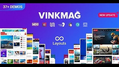 How to use header footer builder with vinkmag