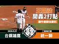 【漁夫二軍戰報】20260621 台鋼雄鷹 vs 統一獅 - 跑壘致勝！王翾祐開轟2打點！