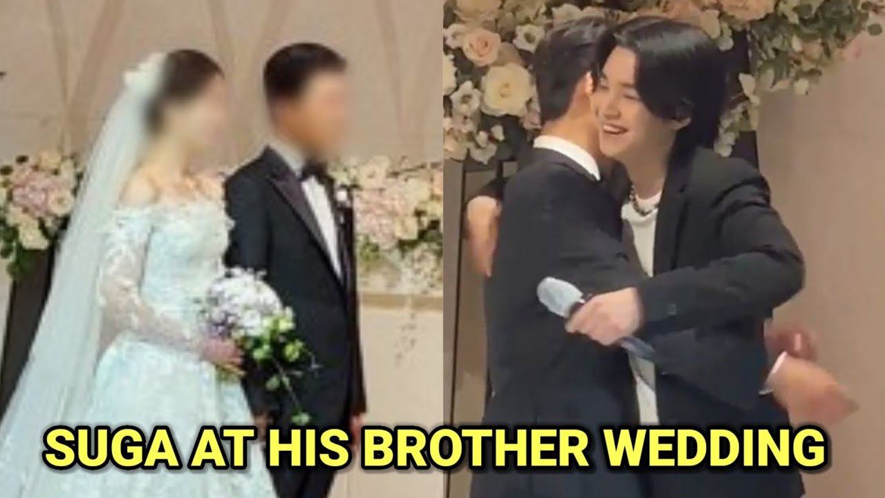 suga brother wedding 2023 - yoongi brother wedding