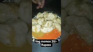 Best veg momos just 20 rupees #momos #food #foodie