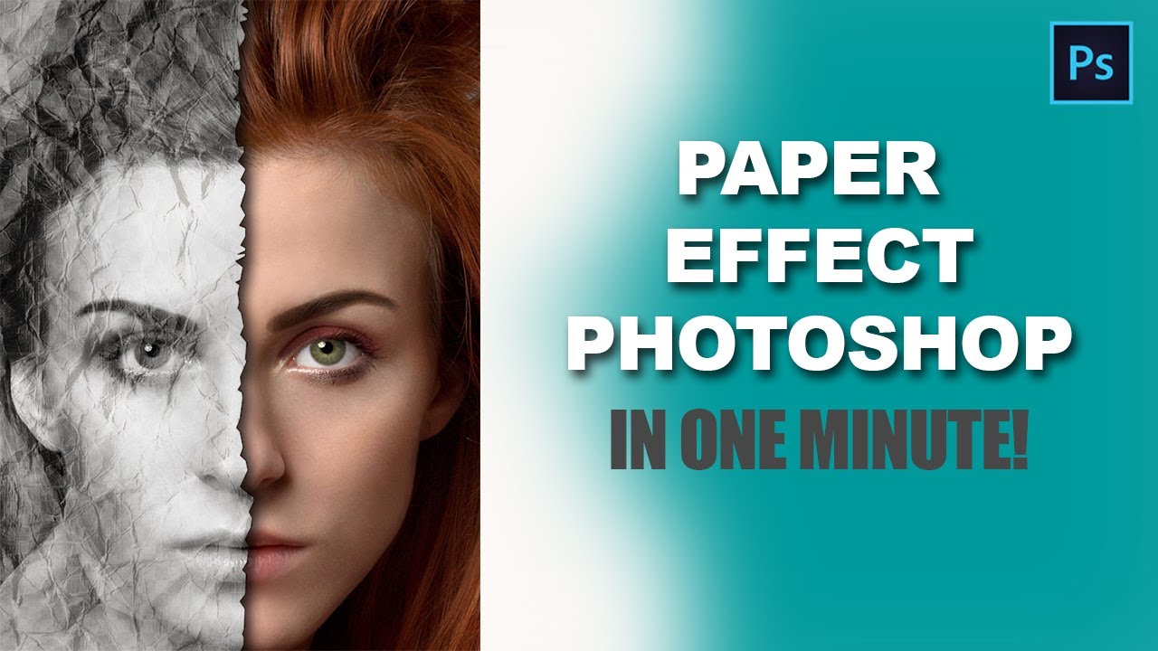 paper effect tutorial 1 minute tutorial