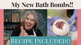 How to Make Bath Bombs  With Recipe!!!