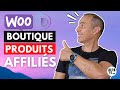 Crer un boutique de produits affilis avec woocommerce  tutoriel wordpress divi