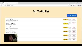 MY TO-DO LIST (Python-Django)