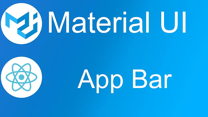 Material UI - App Bar