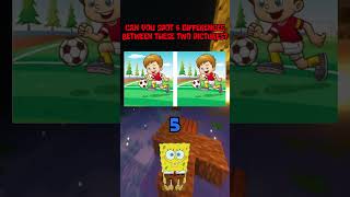 Can You Spot The Differences Part 2 #spongebob #canyouspotthedifference