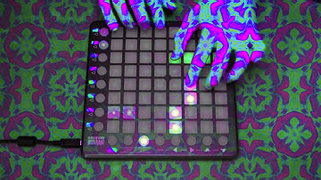 "KillTheRobot" Launchpad performance (with added razzle-dazzle)