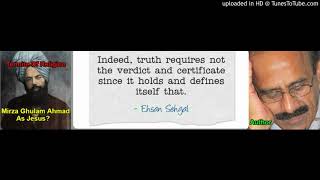 Mirza Ghulam As Jesus Or Termite Of Religion by Ehsan Sehgal