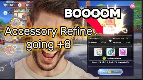 Accessory Refine going +8 - Ragnarok X: Next Generation Global