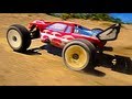 Rc adventures  extreme slow motion rc bashing  4x4 trucks take a beating