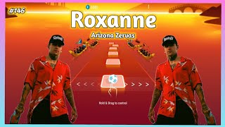 Tiles Hop - Arizona Zervas - ROXANNE (Lyrics) V Gamer screenshot 3